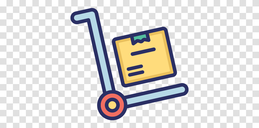 Free Luggage Trolley Hotel Color Vector Icon Vertical, Number, Symbol, Text, Shopping Cart Transparent Png