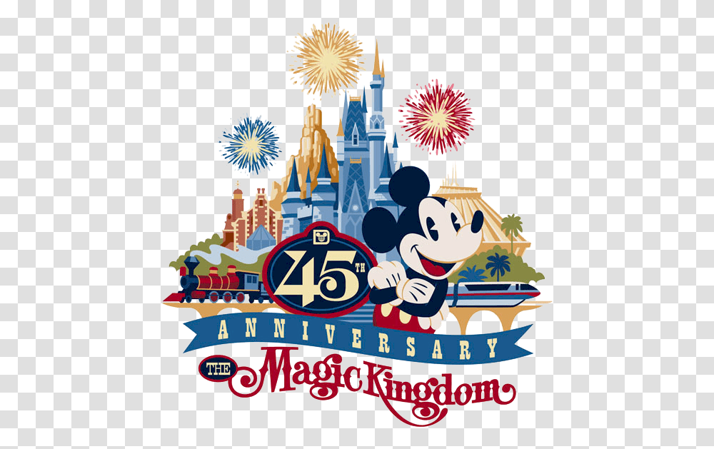 Free Magic Cliparts Download Walt Disney World 45th Anniversary, Architecture, Building, Castle, Outdoors Transparent Png