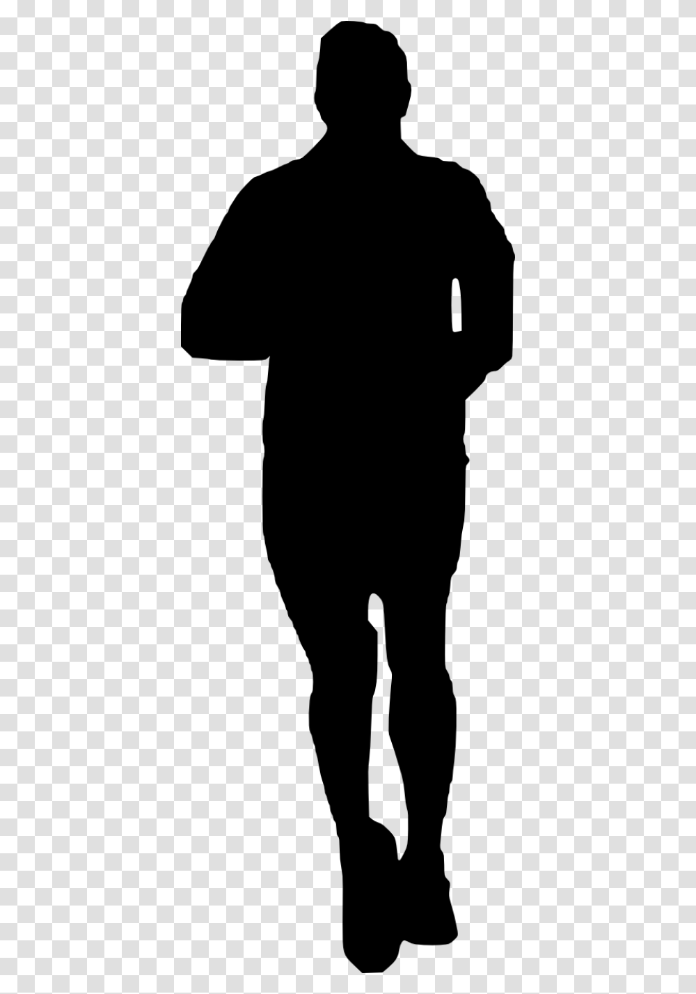 Free Man Running Silhouette Images Woman Head Silhouette, Person, Sleeve, Face Transparent Png