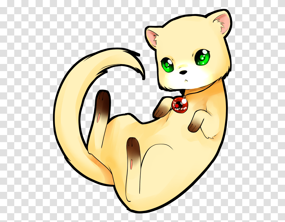 Free Manatee Clipart Anime Cat Drawing Chibi, Animal Transparent Png