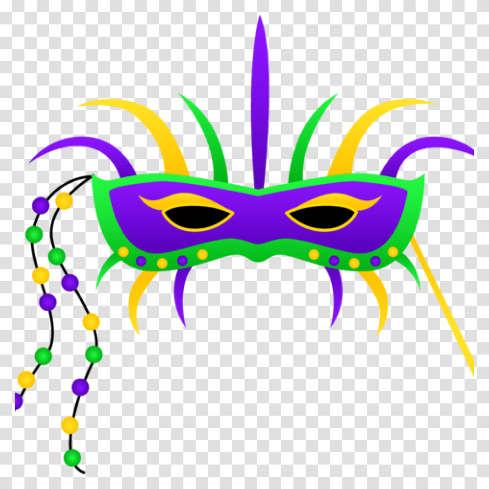 Free Mardi Gras Clip Art Festival Mask Clipart Louisiana, Parade, Crowd, Carnival Transparent Png
