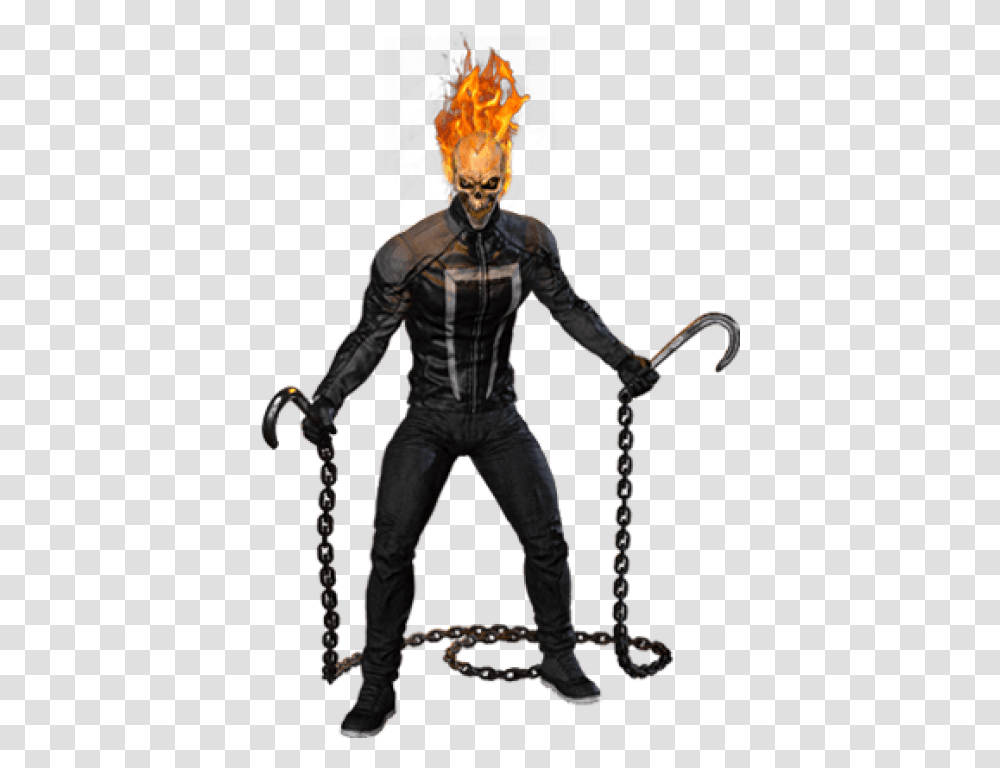 Free Marvel Heroes Ghost Rider Robbie Boy Halloween Costumes Scary, Person, Ninja, Suit, Overcoat Transparent Png