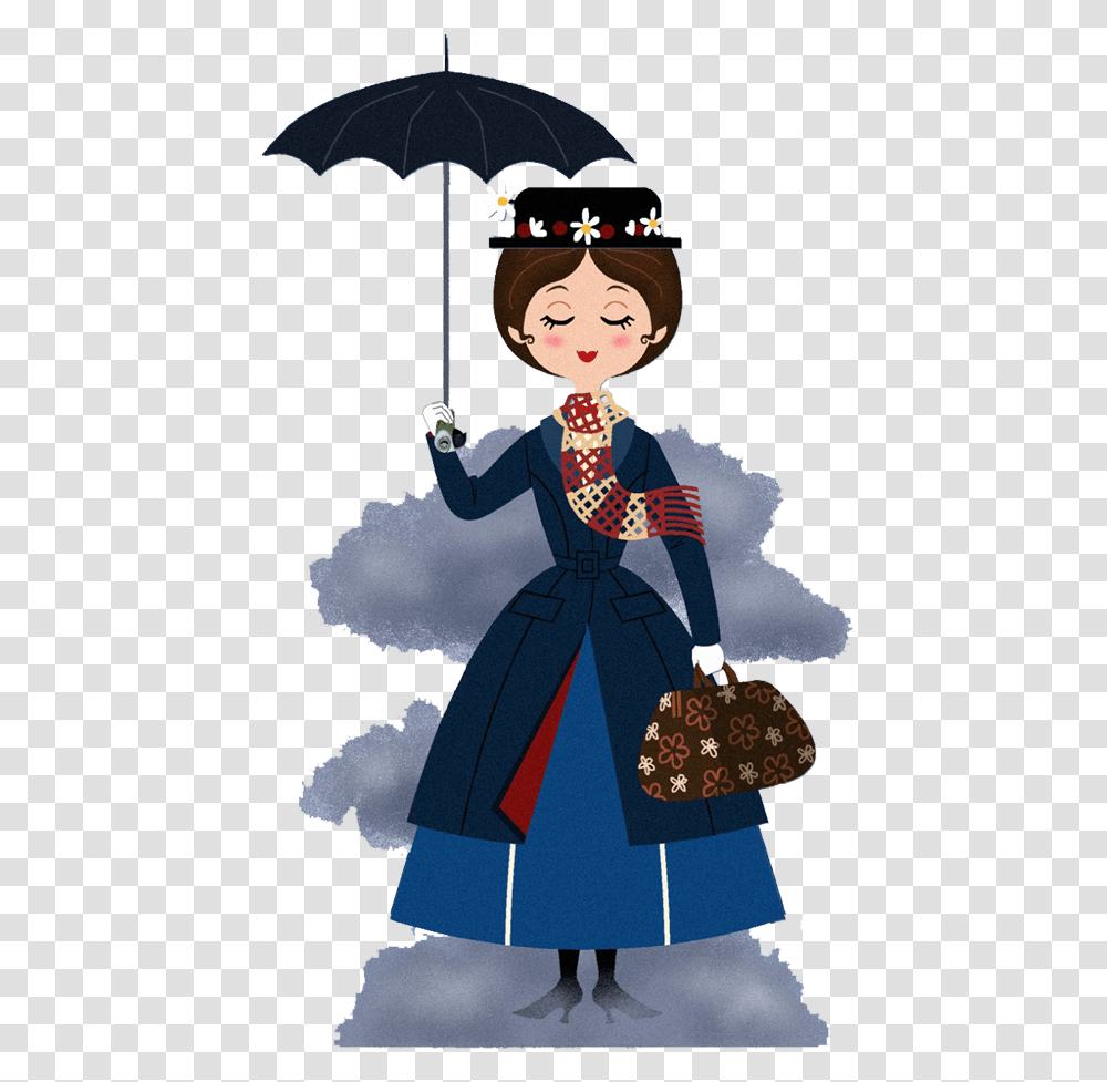 Free Mary Poppins Cliparts Download Free Clip Art Mary Poppins Clipart, Person, Purse, Female Transparent Png