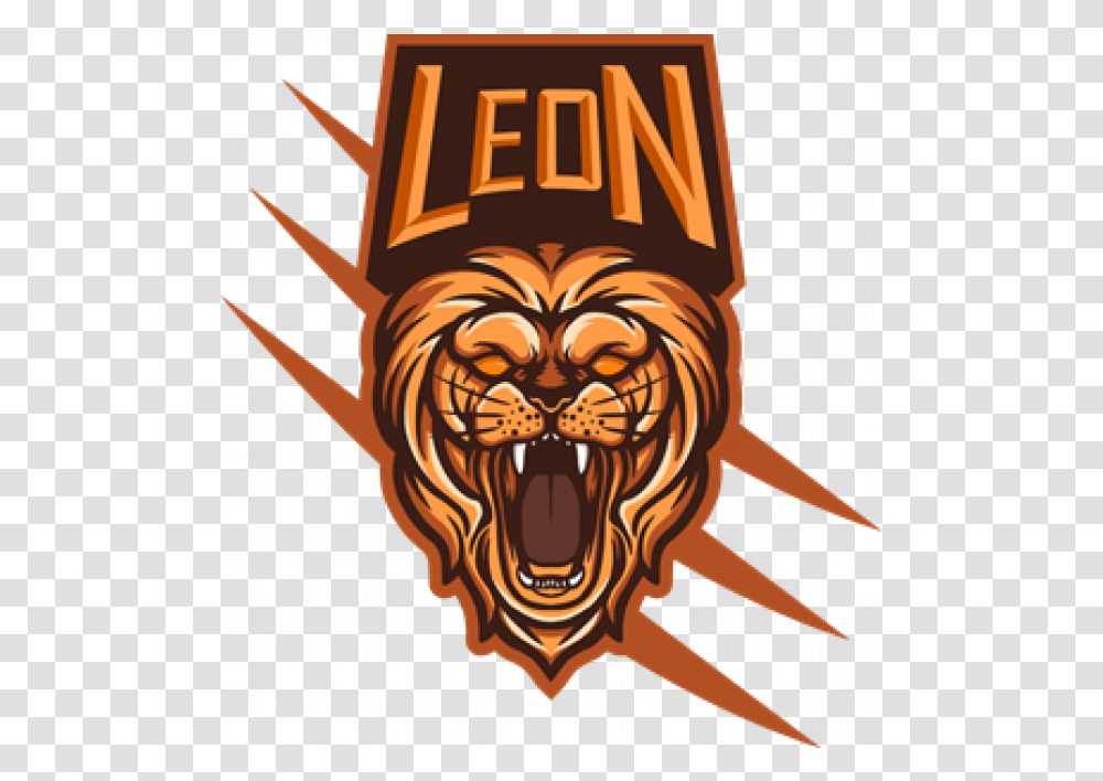 Free Mascot Logo Images Clipart Vectors Lion Game Logo, Symbol, Mammal, Animal, Emblem Transparent Png