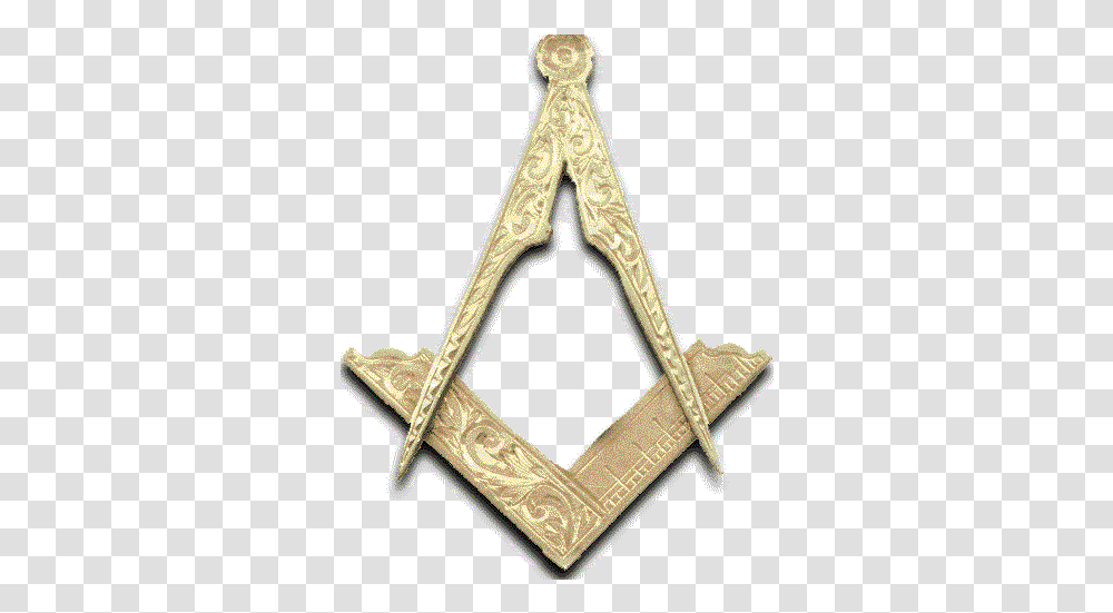 Free Masonic Emblem Cliparts Download Freemason Symbol Gold, Arrowhead, Triangle Transparent Png