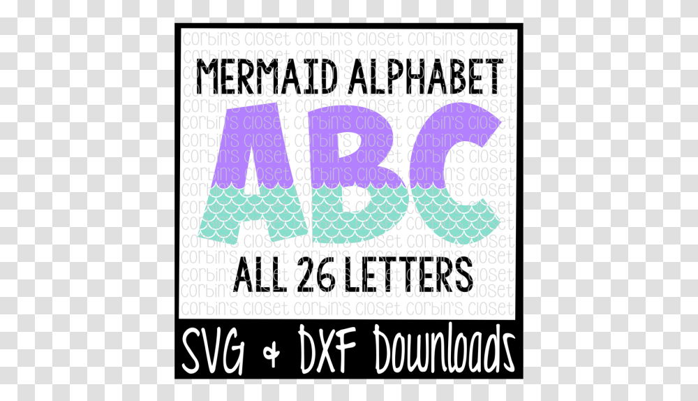 Free Mermaid Alphabet Mermaid Pattern Cut File Crafter Free Mermaid Letter Svg Files, Label, Poster, Advertisement Transparent Png