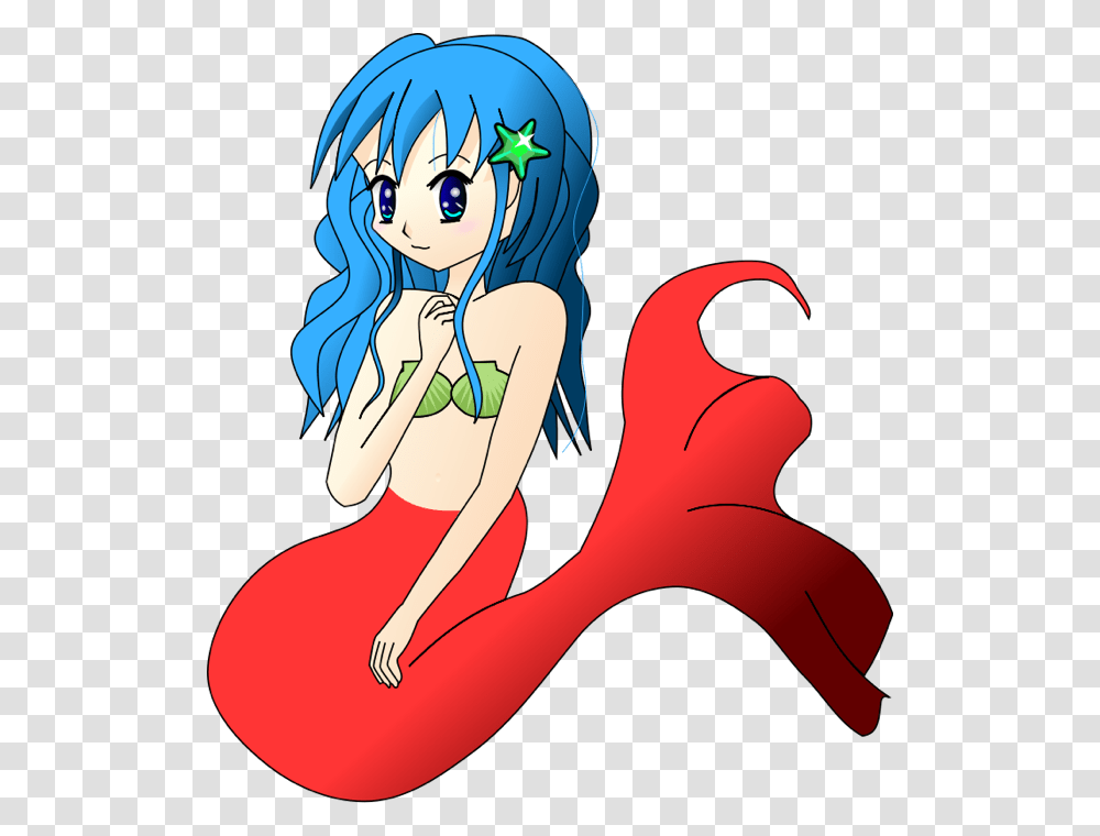 Free Mermaid Clipart And Animated Graphics, Manga, Comics, Book, Drawing Transparent Png