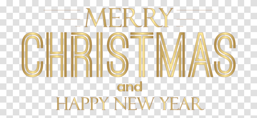 Free Merry Christmas And Happy New Year Text Merry Christmas And Happy New Year, Word, Label, Alphabet, Home Decor Transparent Png