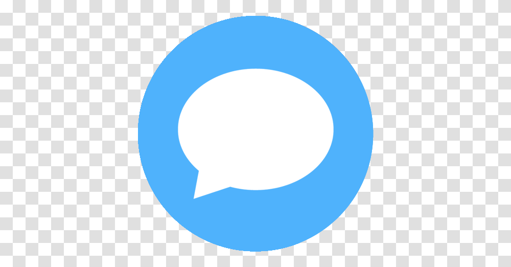 Free Message Icon Blue Circle, Sphere, Moon, Outer Space, Astronomy Transparent Png