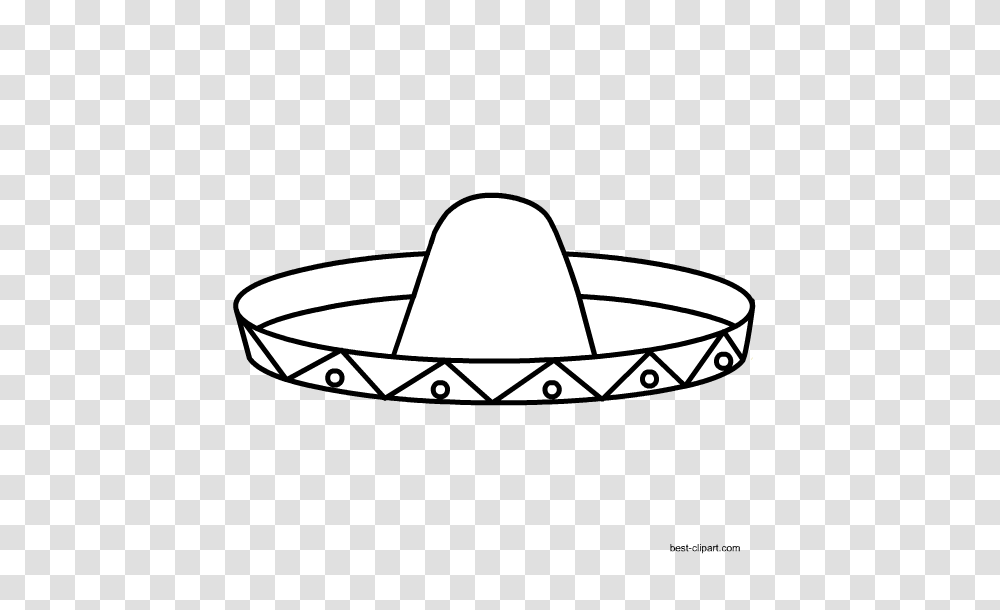Free Mexican Clip Art Images And Illustrations, Apparel, Sombrero, Hat Transparent Png