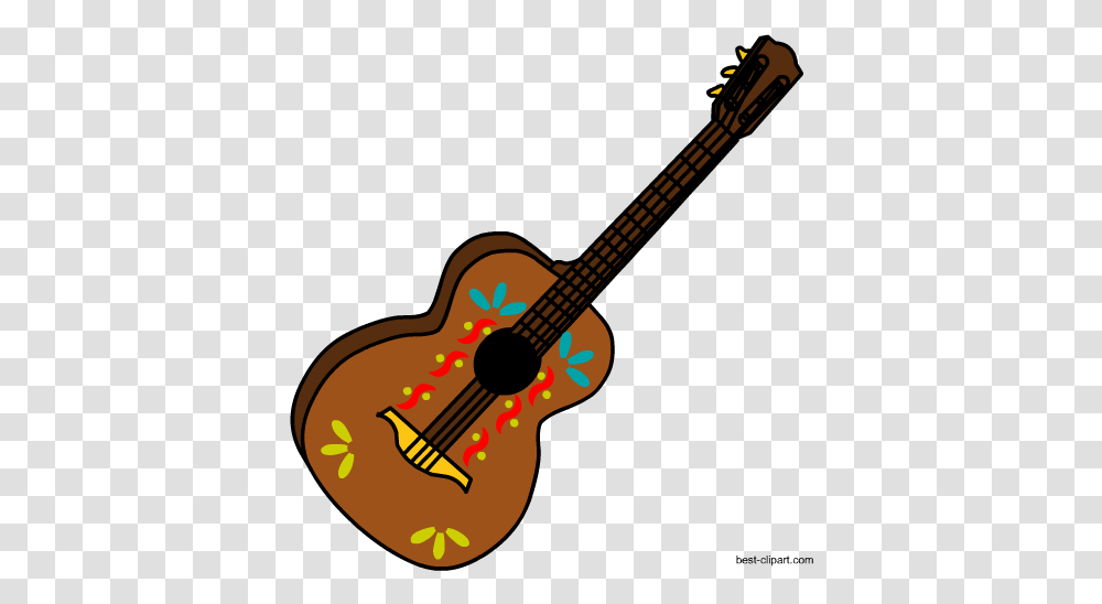 Free Mexican Guitar Clip Art, Leisure Activities, Musical Instrument, Bass Guitar Transparent Png