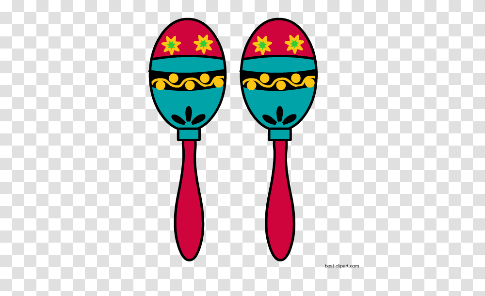 Free Mexico Clip Art Royalty Free Rf Mexican Clipart Illustration, Maraca, Musical Instrument, Rattle Transparent Png