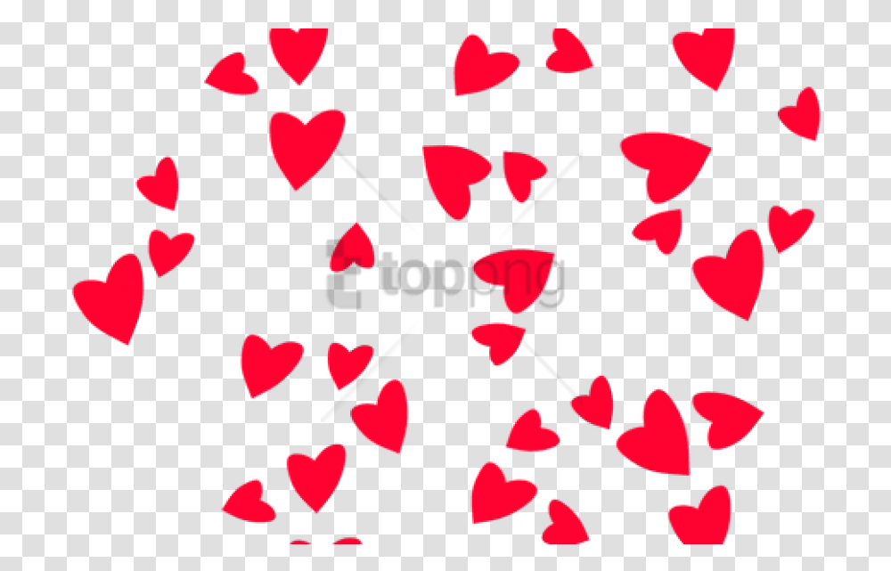 Free Mini Hearts Image With Background For Valentines, Petal, Flower, Plant, Blossom Transparent Png