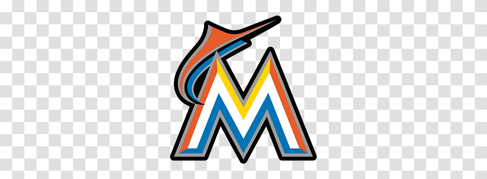 Free Mlb Logo Download Logo Miami Baseball Team, Symbol, Trademark, Text, Arrow Transparent Png