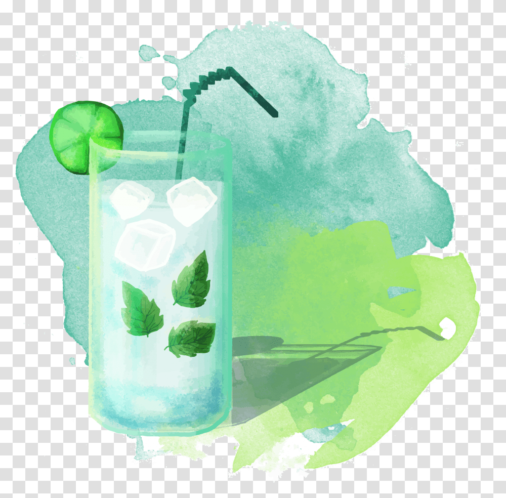 Free Mojito Mojito, Cocktail, Alcohol, Beverage, Drink Transparent Png