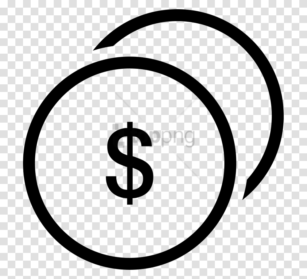 Free Money Logo White Images Background Dollars Icon, Trademark, Alphabet Transparent Png