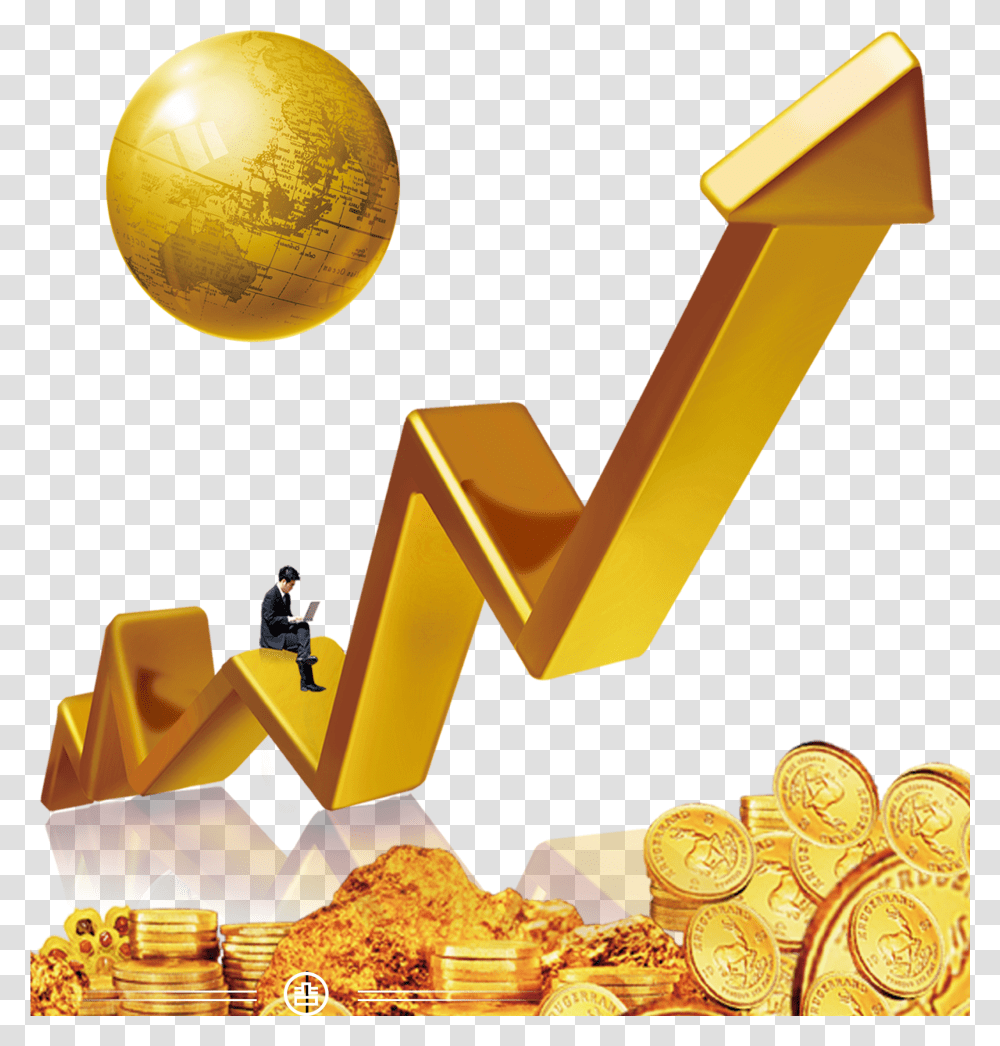 Free Money Money Arrow, Gold, Person, Human, Outer Space Transparent Png