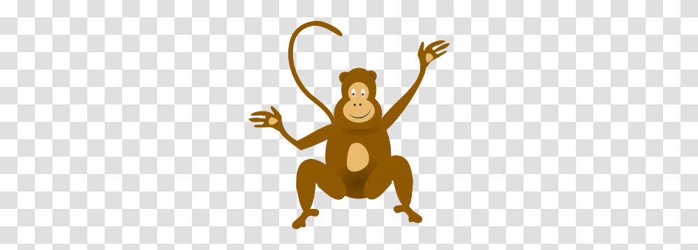 Free Monkey Clip Art From The Internet Jungle, Wildlife, Animal, Amphibian, Mammal Transparent Png