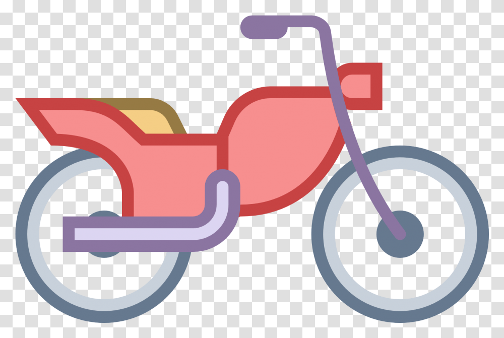 Free Motorcycle Icon Motorcycle Color Icon, Transportation, Vehicle, Tricycle Transparent Png