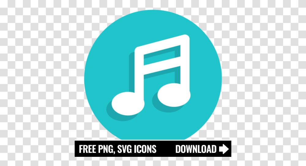 Free Music Note Icon Symbol Smile Icon, Text, Logo, Trademark, Number Transparent Png