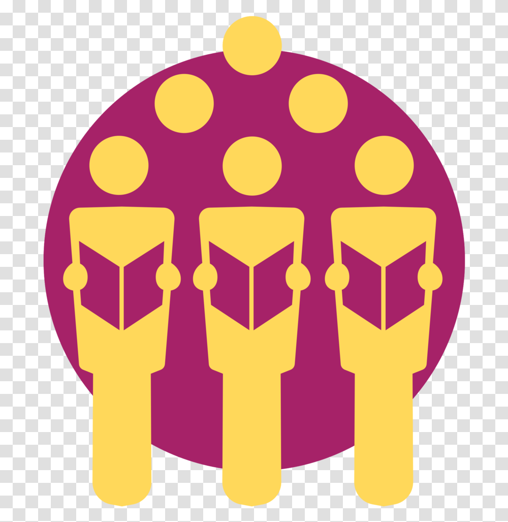 Free Musician Icon Choir With Dot, Light, Lighting, Hand, Crowd Transparent Png