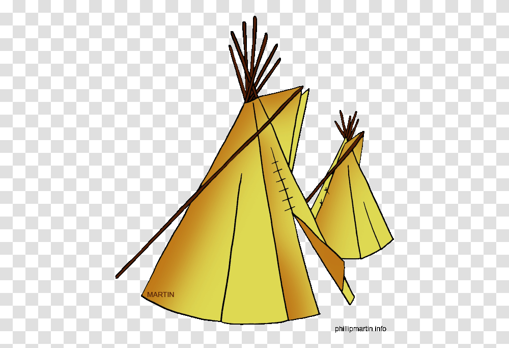 Free Native American Clip Art By Phillip Martin Far Native American Teepee Gif, Lamp, Camping, Tent, Triangle Transparent Png