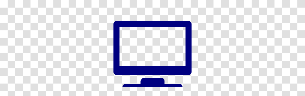 Free Navy Widescreen Tv Icon, Computer, Electronics, Pc, Monitor Transparent Png