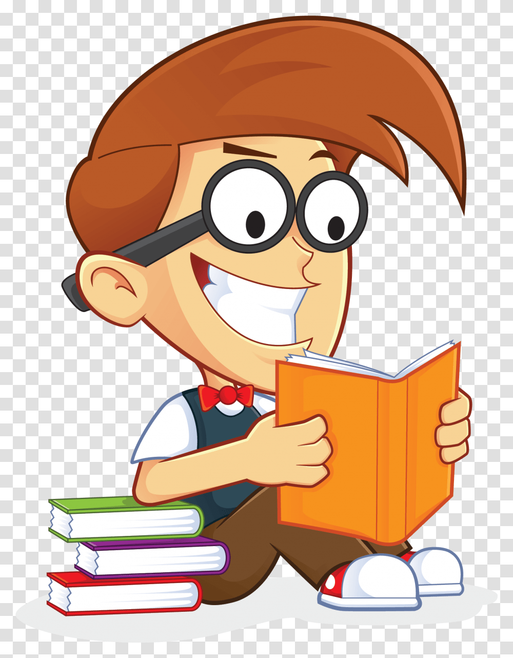 Free Nerd Geek Reading Book People High 68589 Images Reading Clipart, Helmet, Clothing, Apparel, Eating Transparent Png