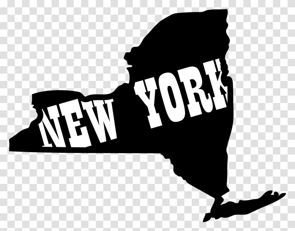 Free New York State Outline Outline Of State Of New York, Text, Alphabet, Face, Label Transparent Png