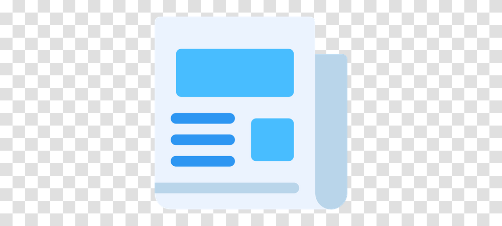 Free News Icon Of Flat Style Available In Svg Eps Ai Horizontal, Text, Label, Electronics, Driving License Transparent Png