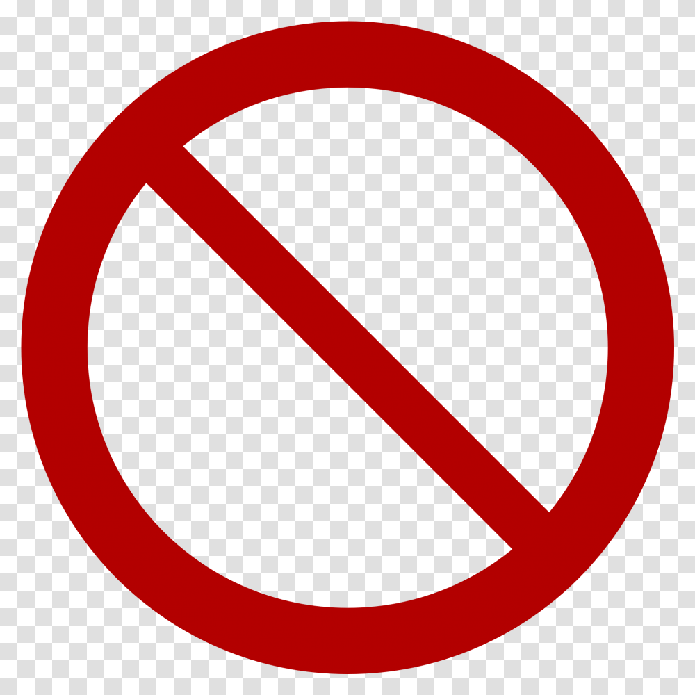 Free No Symbol Background Circle With Line Through, Road Sign, Stopsign Transparent Png