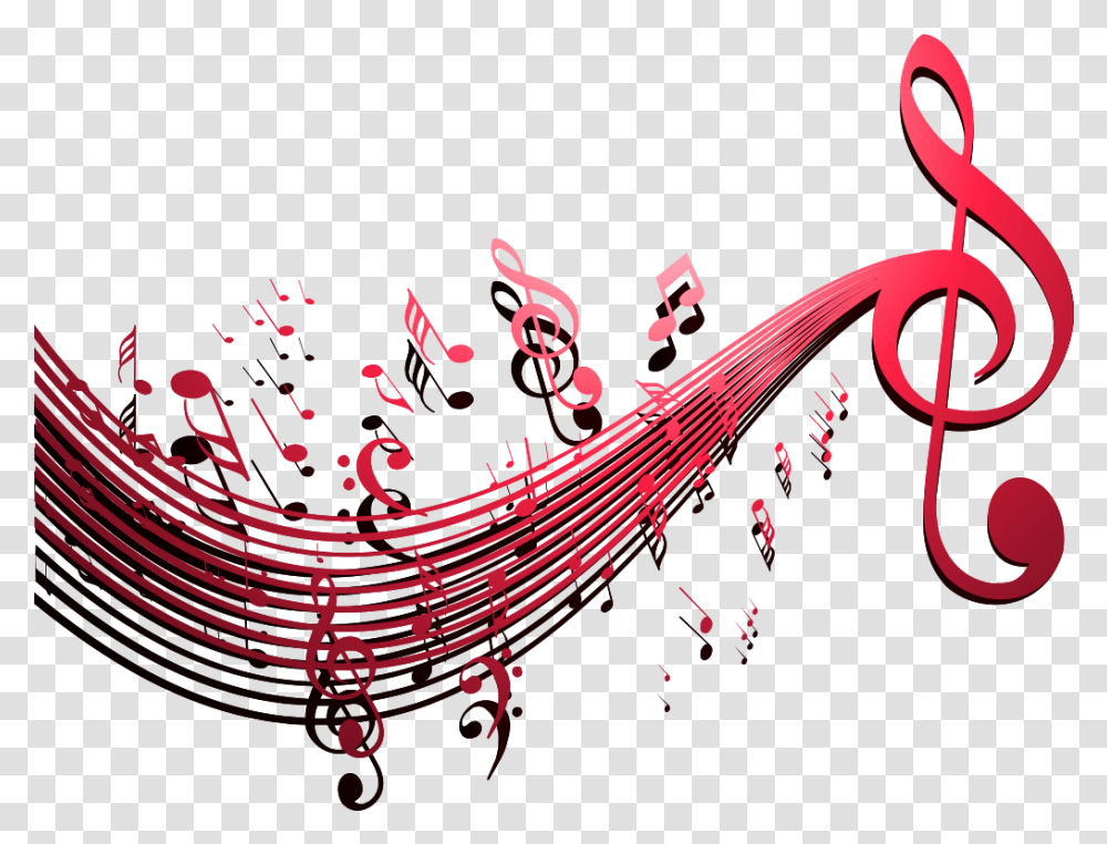 Free Nota Musical De Fondo With Background Fondo Con Notas Musicales, Light, Neon, Graphics, Art Transparent Png