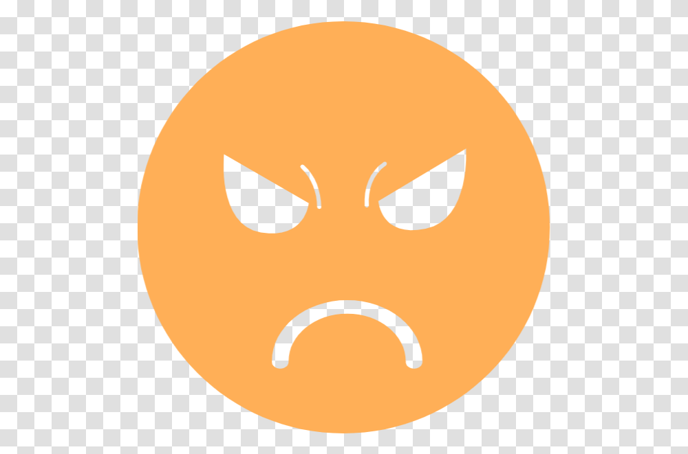 Free Online Angry Face Emoji Emoticons Vector For Entertainer App, Mask, Halloween Transparent Png