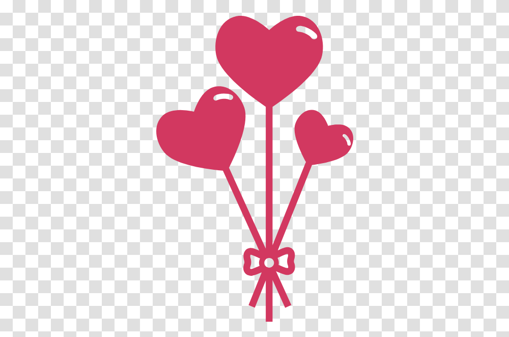 Free Online Balloon Love Peach Heart Vector For Vector Balon Heart, Rattle Transparent Png
