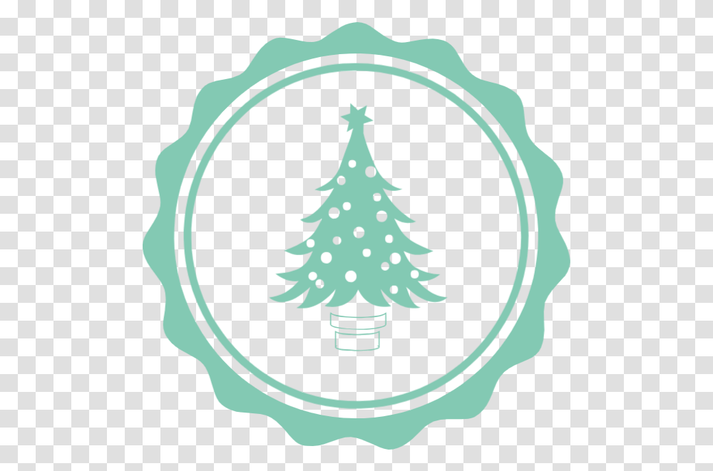 Free Online Christmas Tree Badge Logo Vector For Christmas Tree, Plant, Ornament, Symbol, Star Symbol Transparent Png