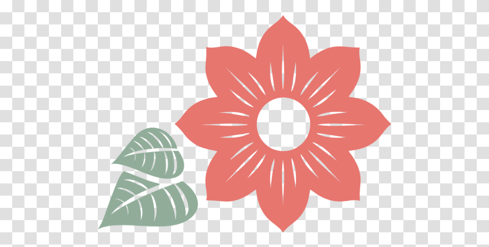 Free Online Flowers Blooming Flower Paper Cut Vector For Sticker Flower Design, Plant, Pillow, Cushion, Leaf Transparent Png