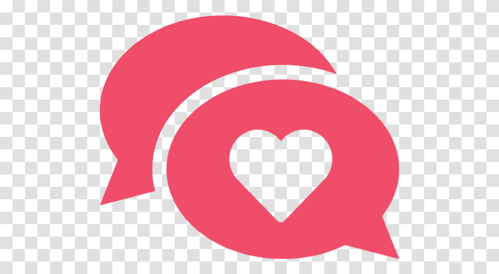 Free Online Peach Heart Love Dialog Like Vector, Text, Mustache, Pillow, Cushion Transparent Png
