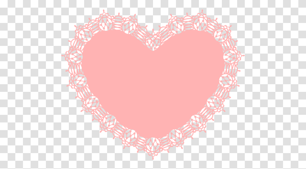 Free Online Peach Heart Shape Vector For Girly, Lace, Bracelet, Jewelry, Accessories Transparent Png