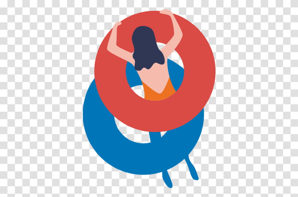 Free Online Women Swimming Circle Characters Vector For Clip Art, Text, Number, Symbol, Alphabet Transparent Png