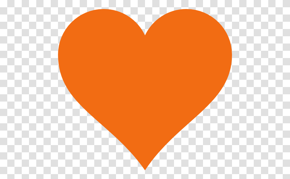 Free Orange Heart Download Background Orange Heart, Balloon, Cushion, Pillow Transparent Png
