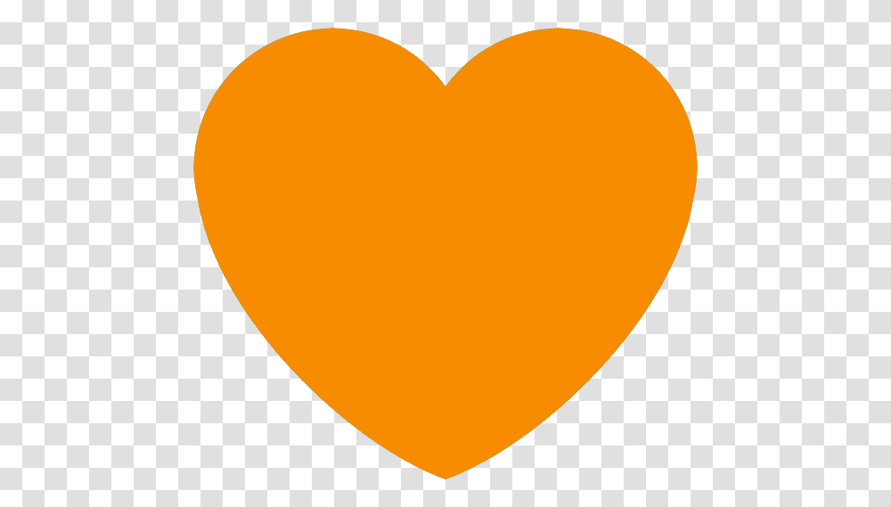 Free Orange Heart Download Clip Art Orange Heart, Balloon Transparent Png