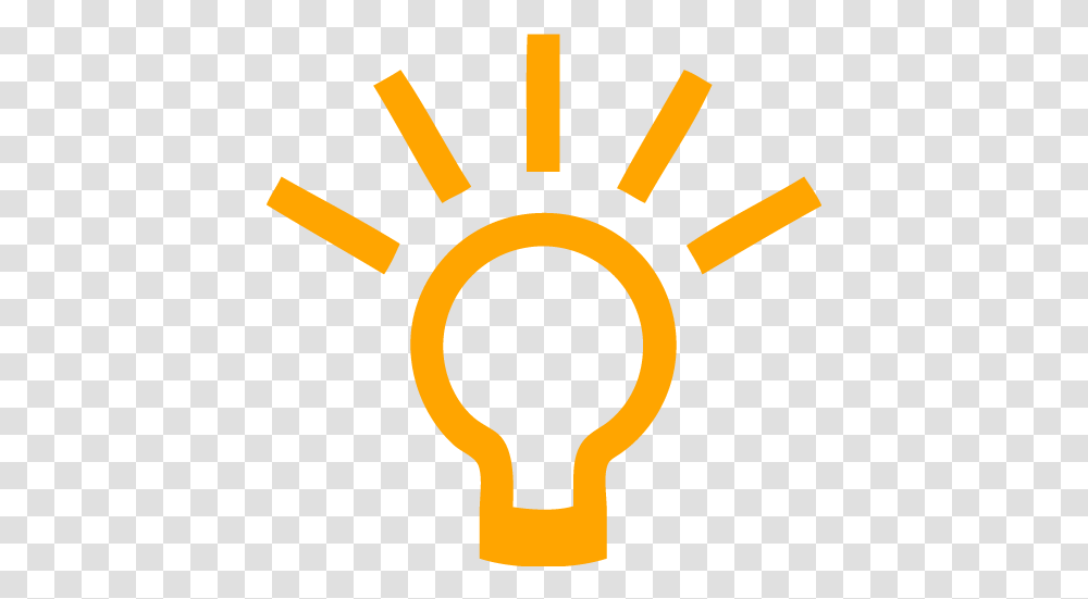 Free Orange Light Bulb Icons Light Bulb Moment Icon, Lighting, Lightbulb, Cross, Symbol Transparent Png