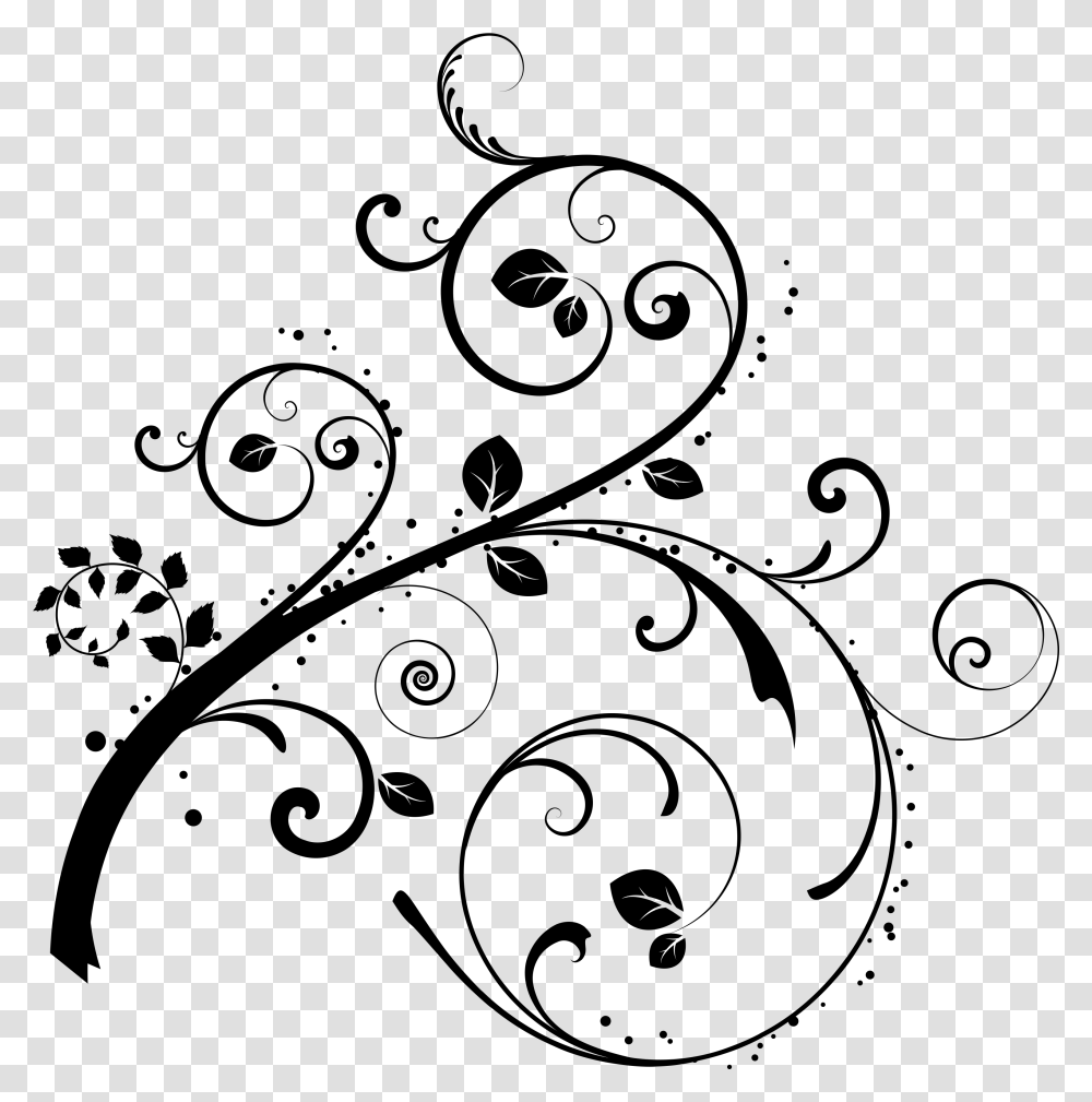 Free Ornate Swirl Clipart, Gray, World Of Warcraft Transparent Png