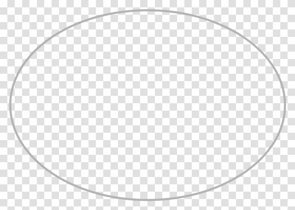 Free Oval Template Printable Thin White Circle Transparent Png