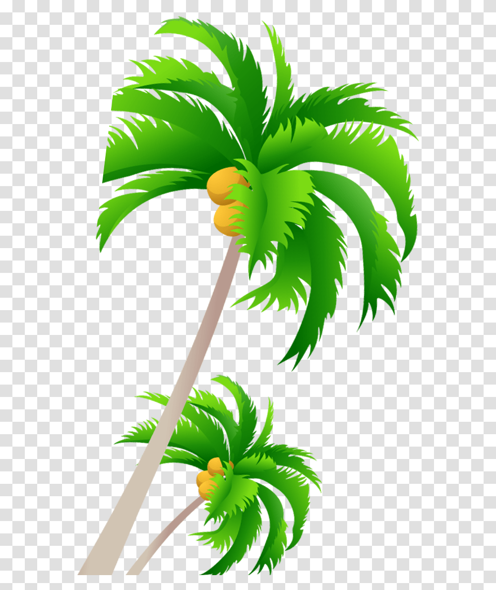 Free Palm Tree Vector Clipart Full Size Clipart 4996982 Vector Coconut Tree Clipart, Green, Plant, Arecaceae, Leaf Transparent Png