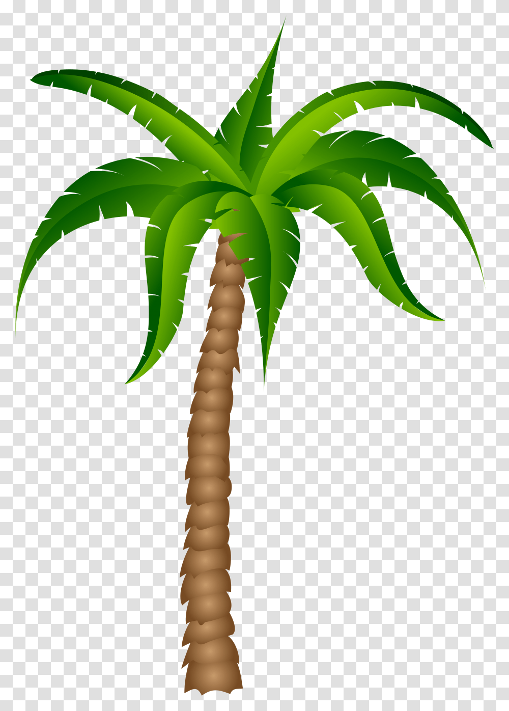 Free Palm Trees Download Clip Art Palm Trees Clip Art, Banana, Fruit, Plant, Food Transparent Png