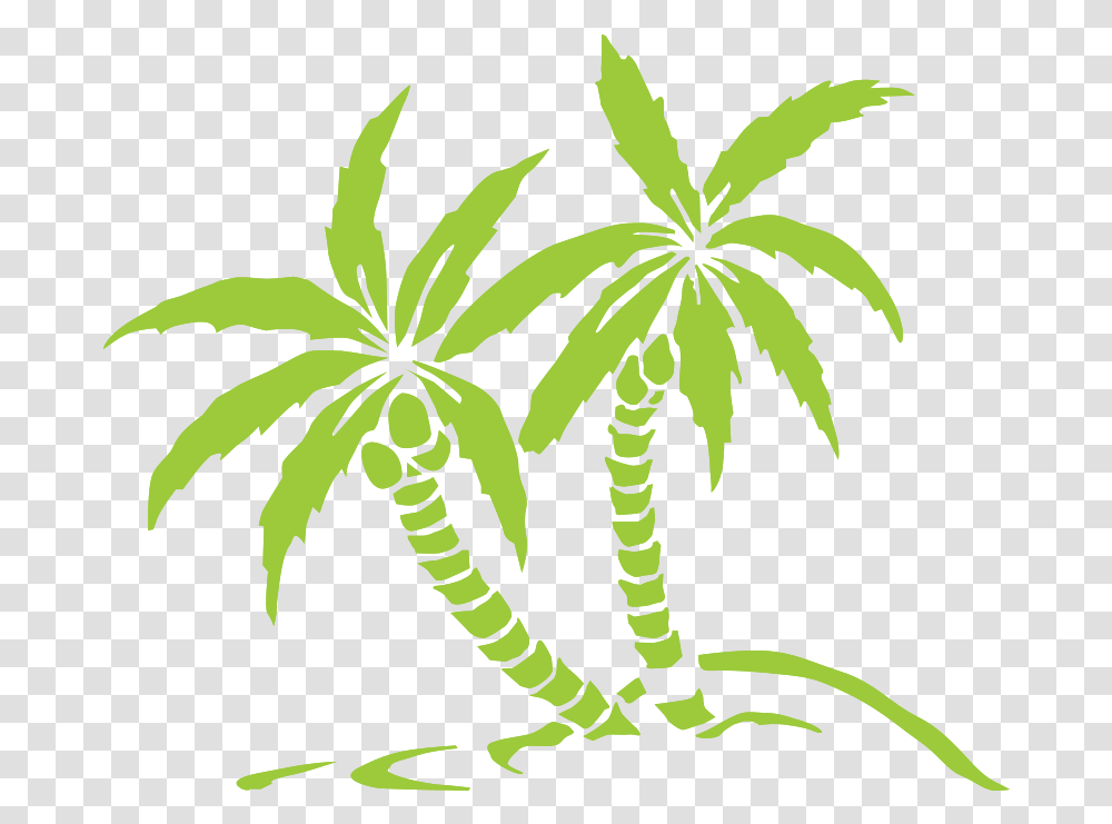 Free Palm Trees With Background Palmeras Tribales, Plant, Green, Leaf, Weed Transparent Png