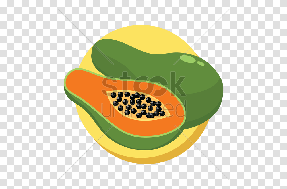 Free Papaya Vector Image, Plant, Fruit, Food Transparent Png
