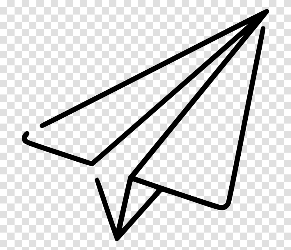 Free Paper Plane Icon Images Background Paper Plane Icon, Bow, Furniture, Triangle, Plot Transparent Png