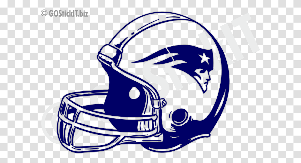 Free Patriots Football Clipart New England, Clothing, Apparel, Helmet, Sport Transparent Png